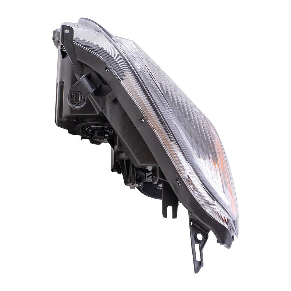 Brock Replacement Passenger Side Halogen Combination Headlight Assembly Compatible with 2014-2015 Rogue Select