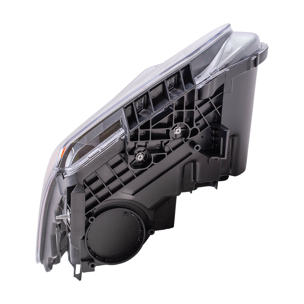 Brock Replacement Passenger Side Halogen Combination Headlight Assembly Compatible with 2014-2015 Rogue Select
