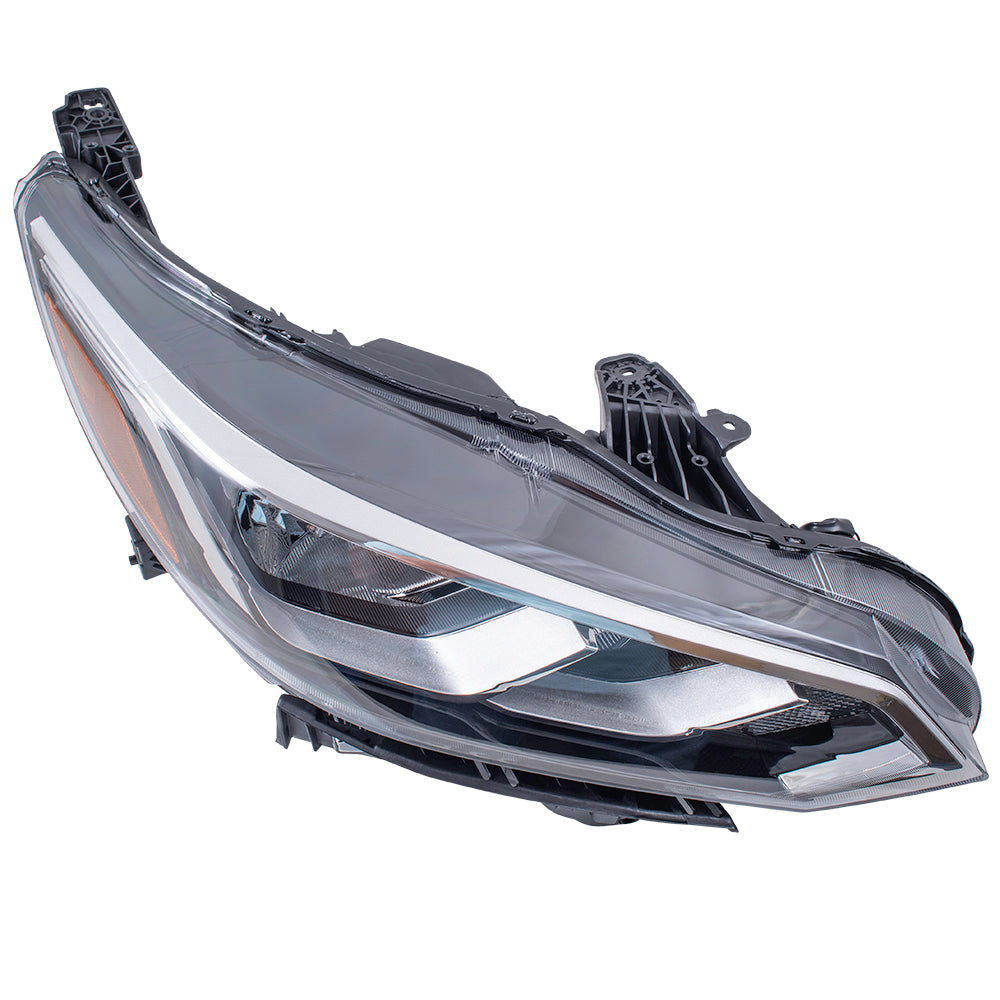 Brock Aftermarket Replacement Passenger Right Halogen Combination Headlight Assembly Compatible With 2020-2022 Nissan Sentra