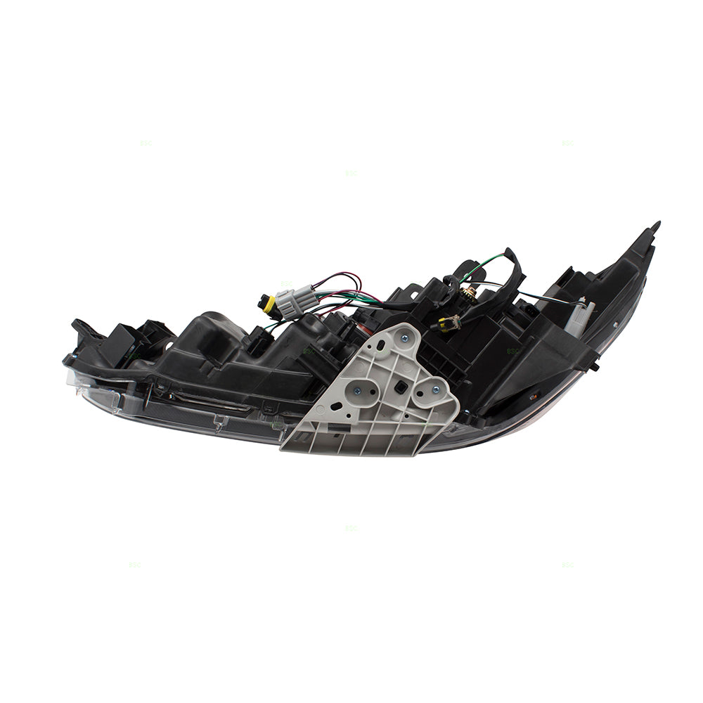 Headlight for 2016-2018 Altima w/ Chrome Bezel w/o LED Daytime Running Lights 260109HS9A Right NI2503247
