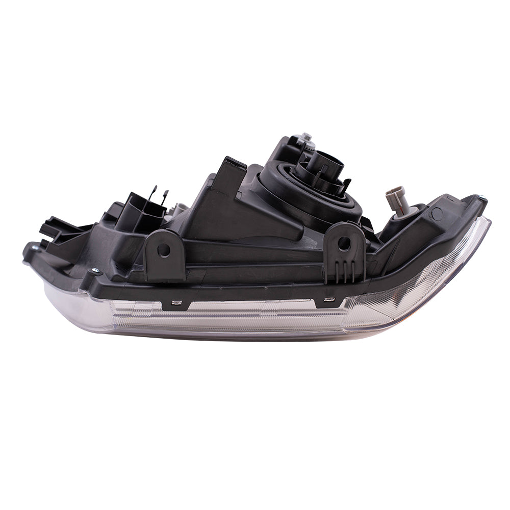 Brock Replacement Drivers Combination Headlight Headlamp Compatible with 09-19 Frontier Pickup Truck 26060Z40B