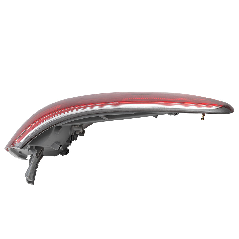 Brock Replacement Tail Light Compatible with 2013-2016 Pathfinder Drivers Quarter Panel Mounted Lamp 265553KA0A 26555-3KA0A