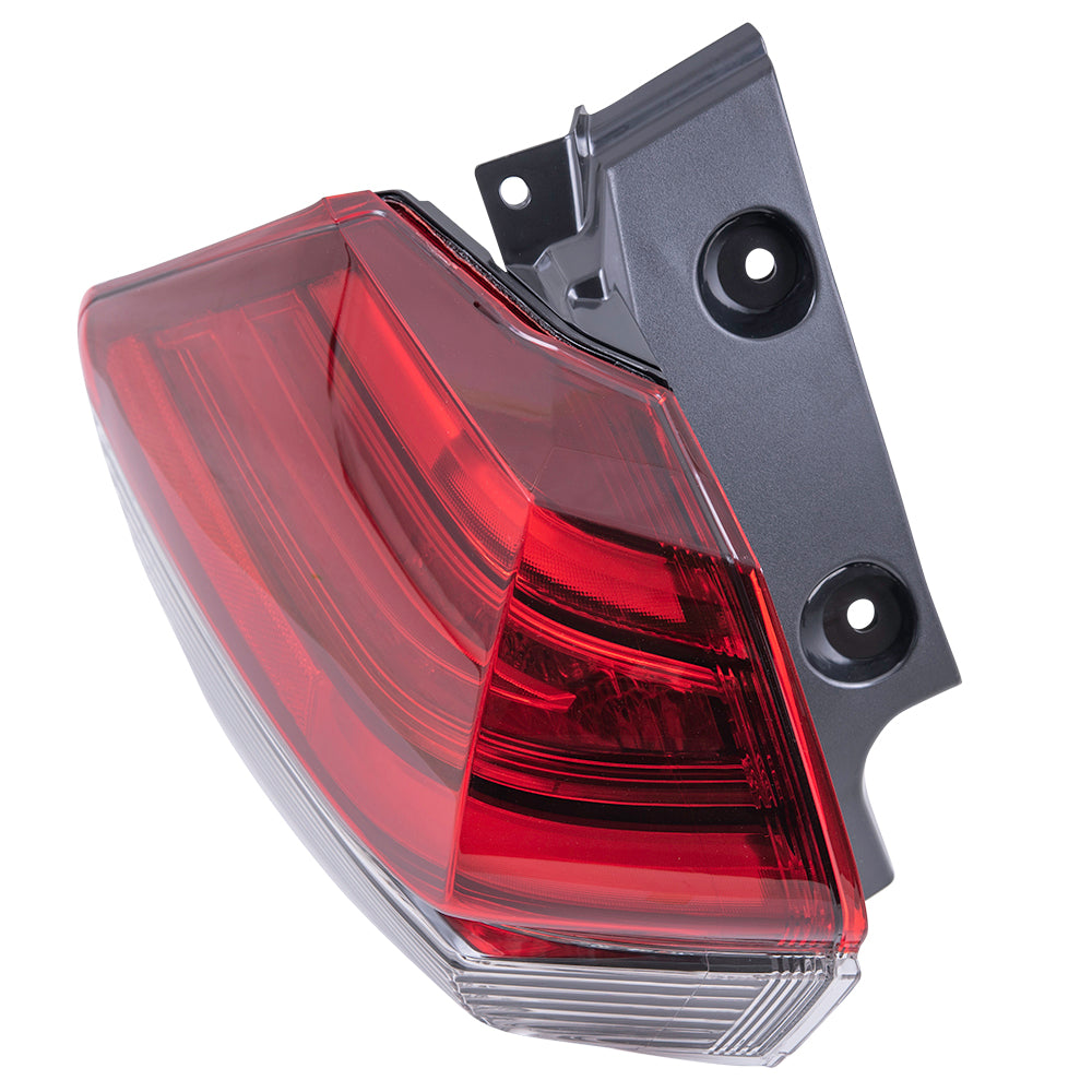 Tail Light for 2017 Rogue Body Mounted also 17 Hybrid 265556FL0C Left NI2804110
