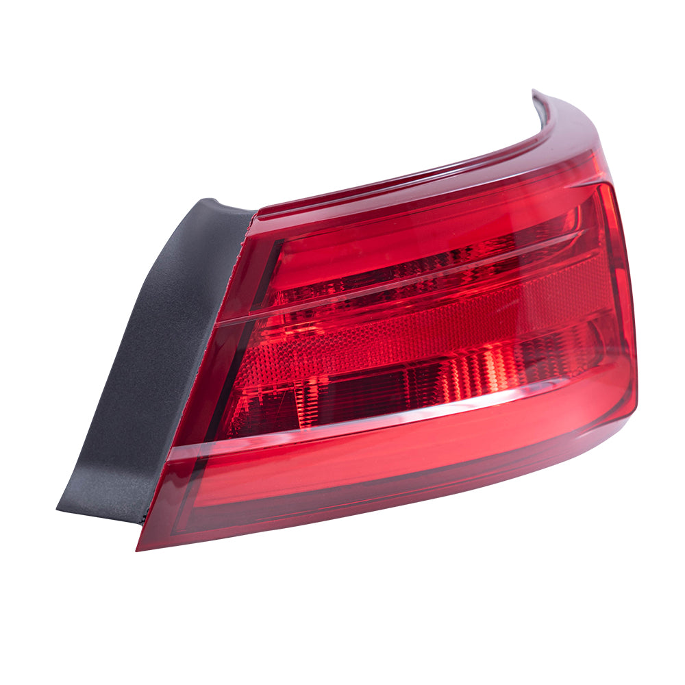 Brock Aftermarket Replacement Driver Left Passenger Right Combination Tail Light Assembly Body Mounted Set Compatible With 2016-2018 Nissan Maxima