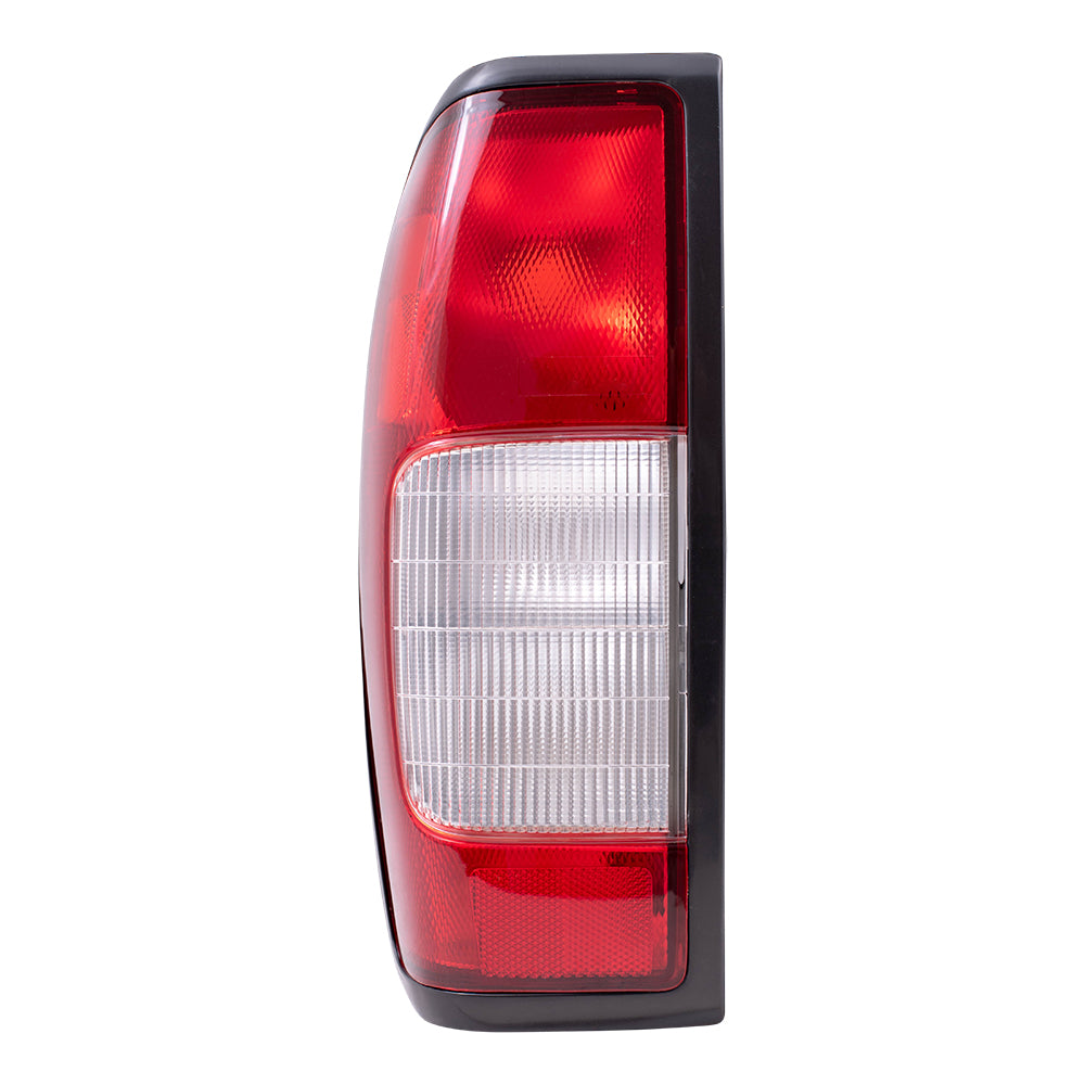 Brock Replacement Drivers Taillight Tail Lamp Compatible with 98-00 Frontier Pickup Truck 26559-3S525