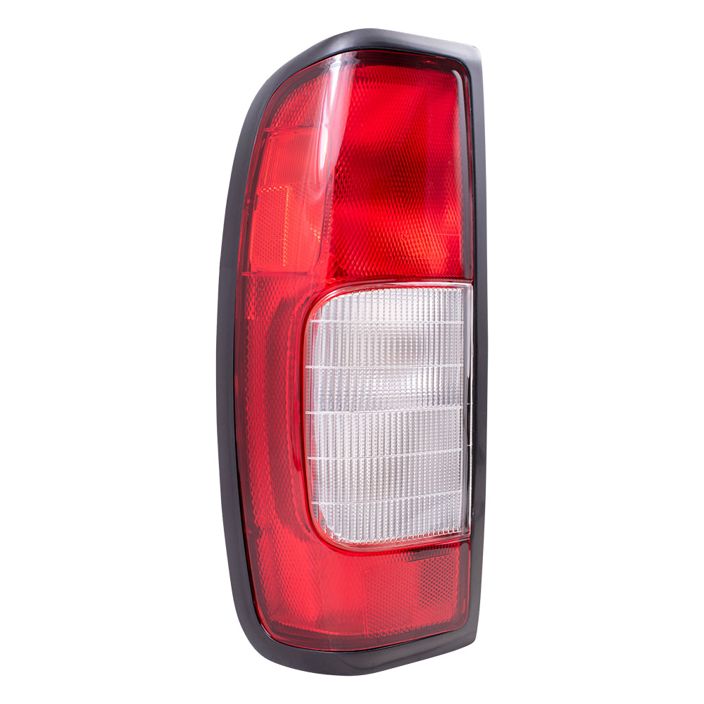 Brock Replacement Drivers Taillight Tail Lamp Compatible with 98-00 Frontier Pickup Truck 26559-3S525
