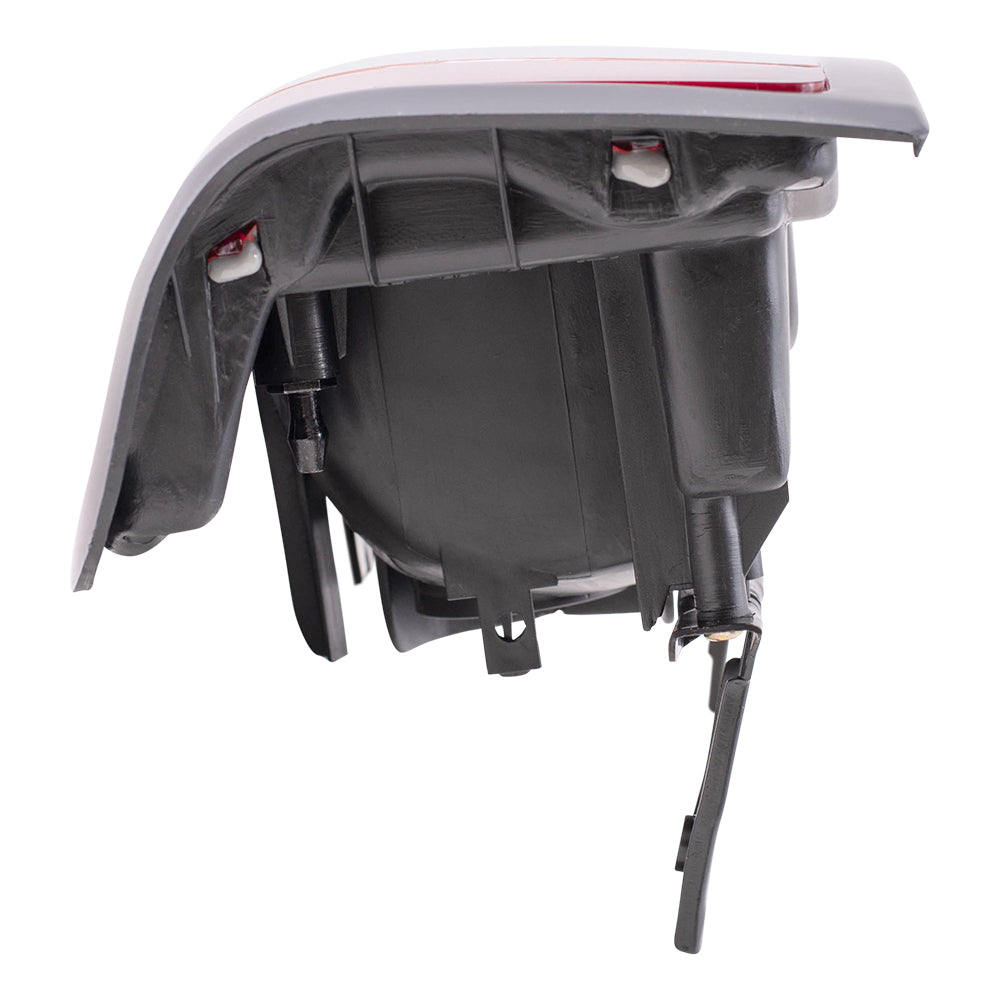 Brock Replacement Drivers Taillight Tail Lamp Compatible with 98-00 Frontier Pickup Truck 26559-3S525
