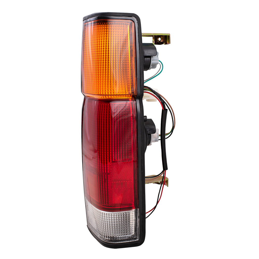 Brock Replacement Passenger Side Tail Light Assembly Compatible with 1986-1994 D21 WITHOUT Dual Rear Wheels and 95-97 Pickup Truck B65503B300