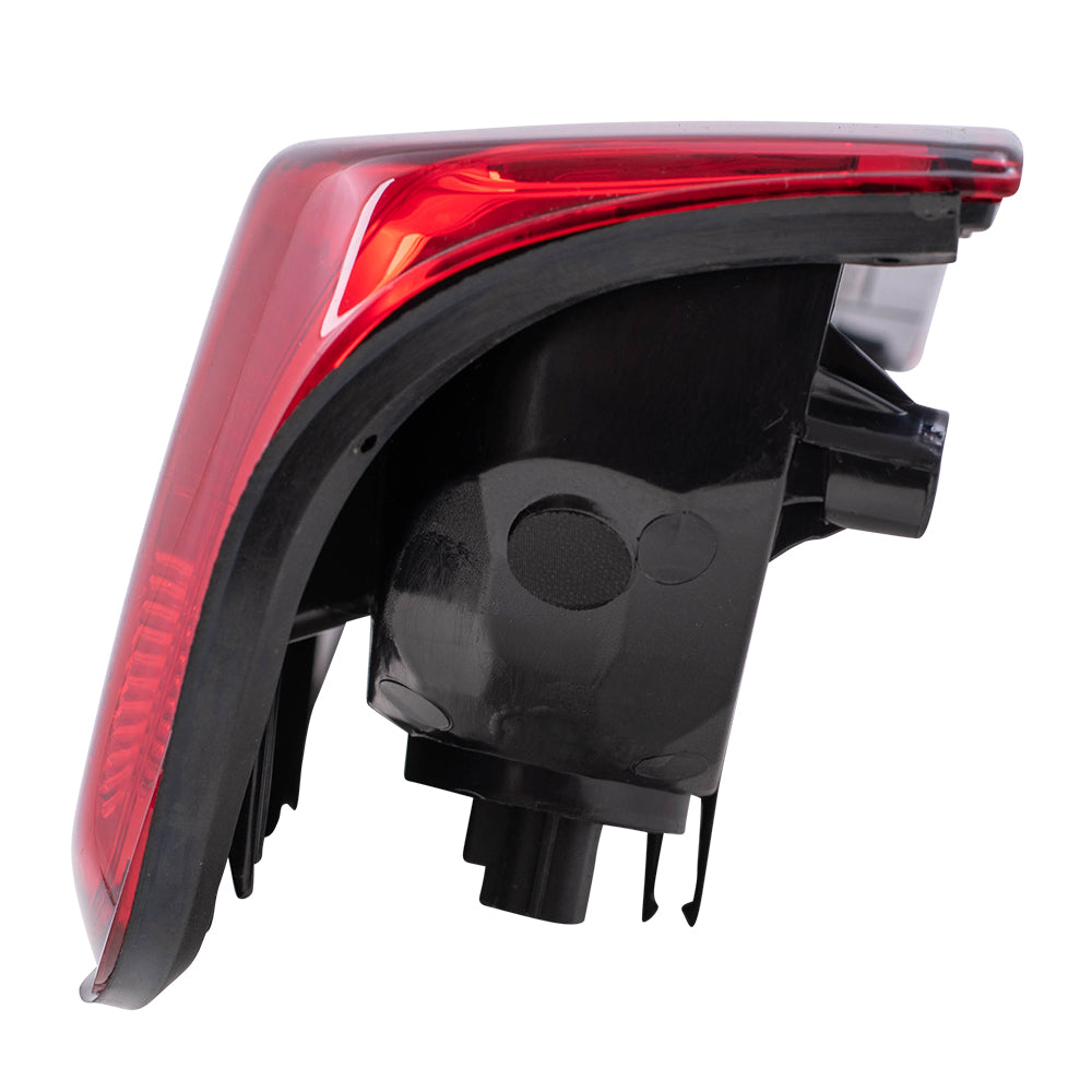 Brock Replacement Passengers Taillight Quarter Panel Mounted Tail Lamp Compatible with 05-14 Frontier Pickup Truck 26550EA825