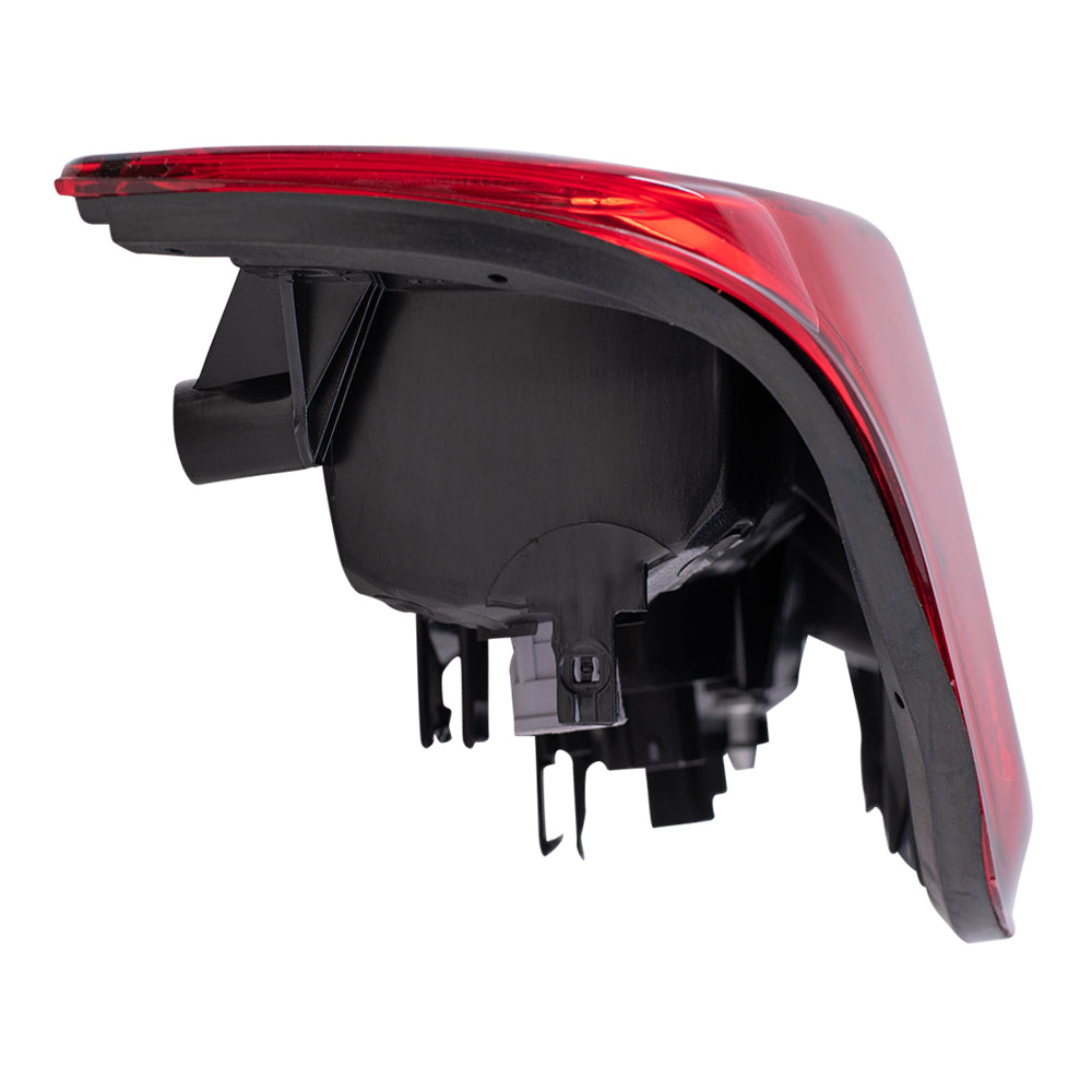Brock Replacement Passengers Taillight Quarter Panel Mounted Tail Lamp Compatible with 05-14 Frontier Pickup Truck 26550EA825