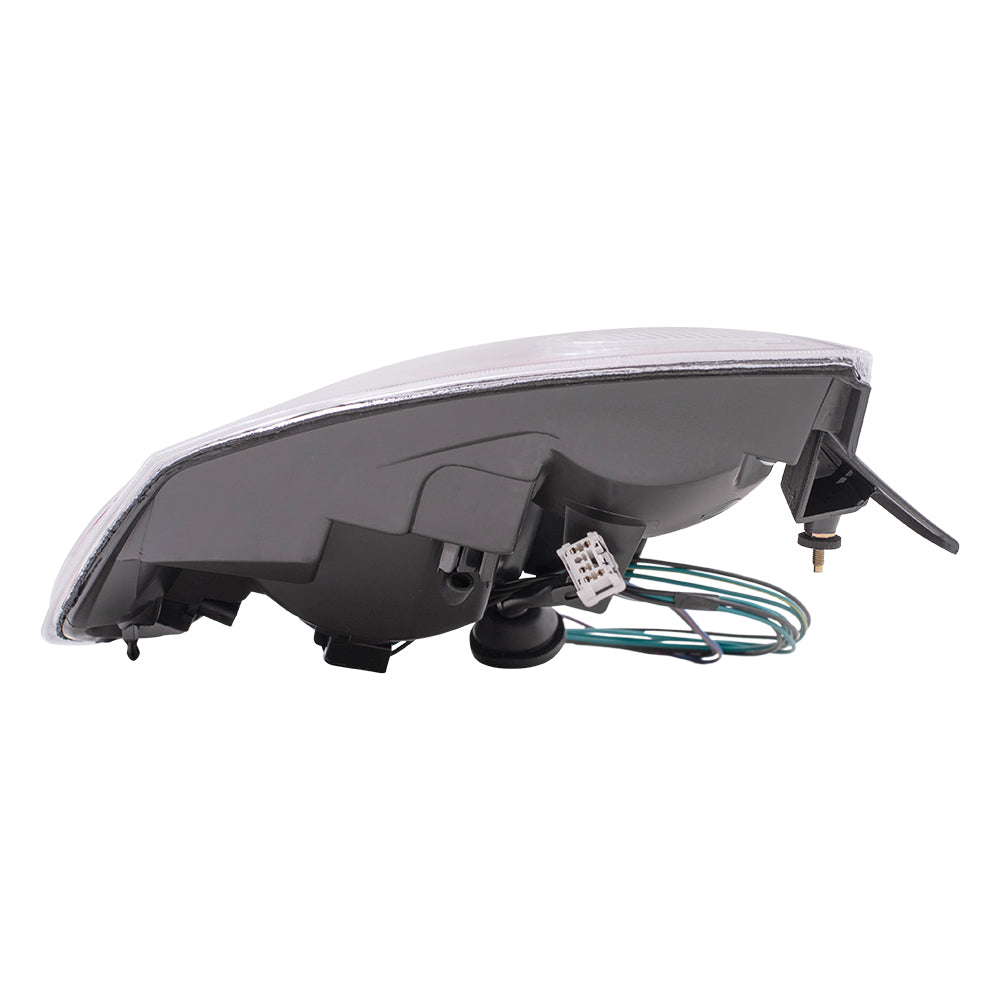 Tail Light for 2007-2009 Sentra Chrome Bezel 26555ET00B Left NI2818114