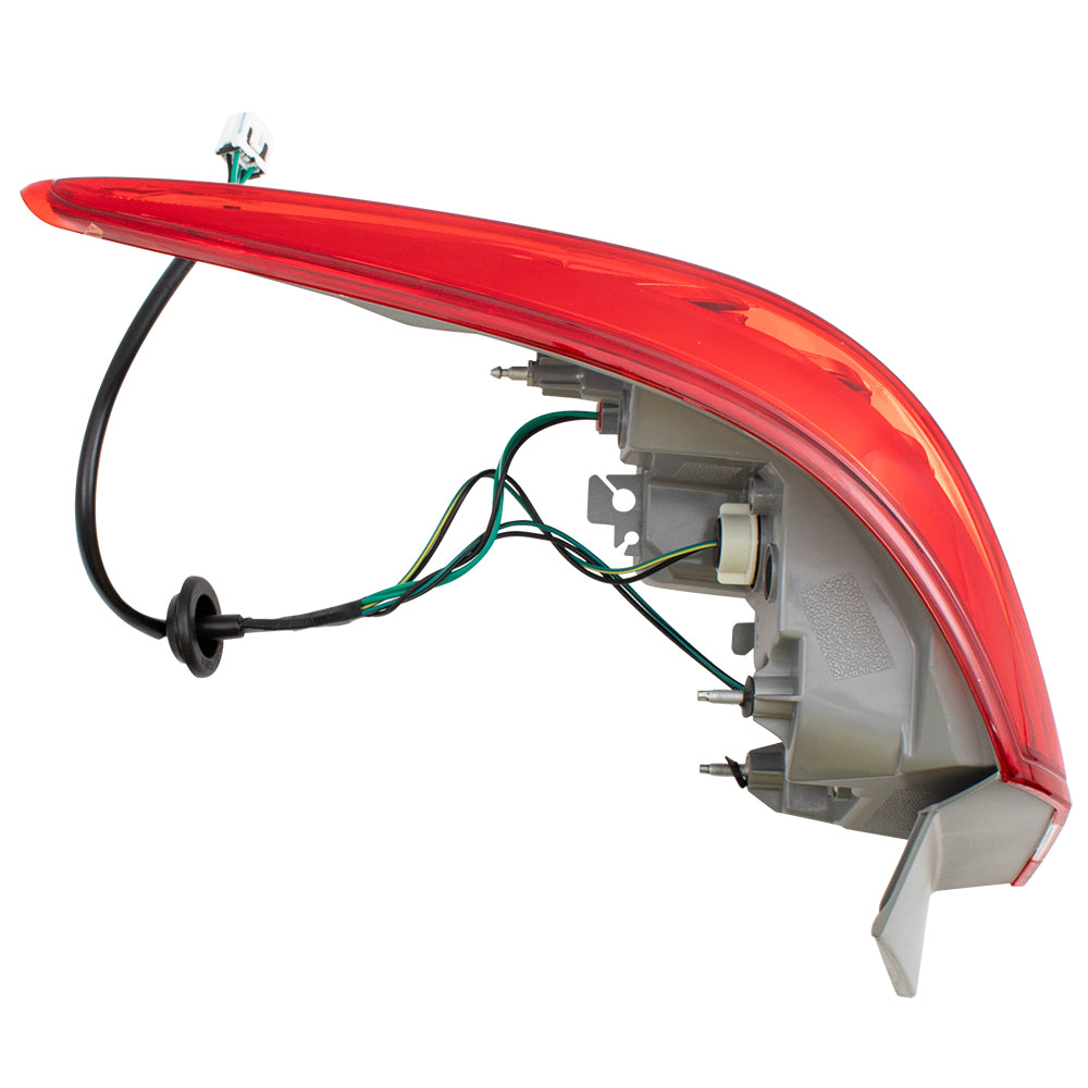 Brock Replacement Tail Light Lamp Passengers Quarter Panel Mounted Right Rear Assembly Compatible with 13-15 Sentra 26550-3SG0A