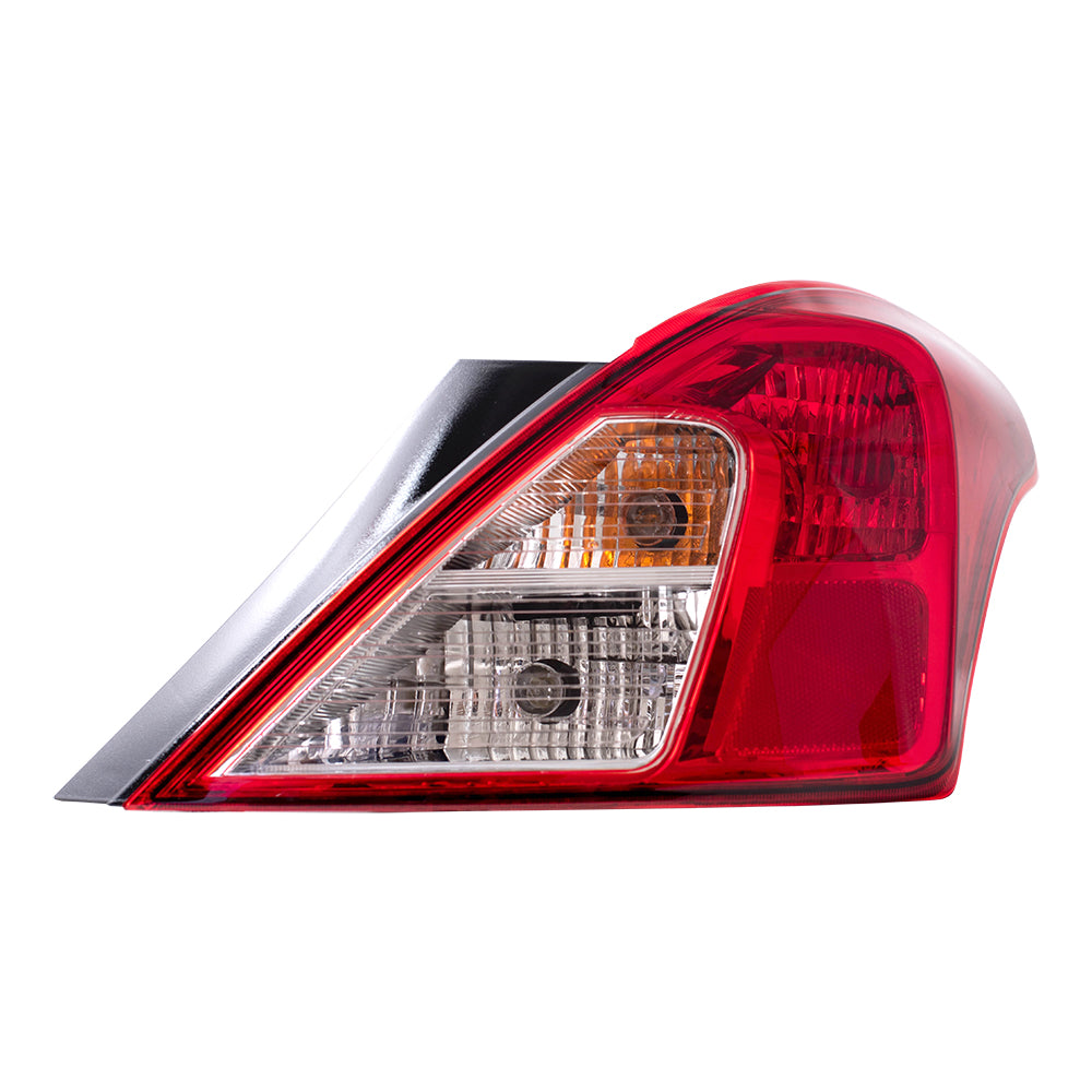 Brock Replacement Passengers Taillight Tail Lamp Compatible with 12-16 Versa Sedan 26550-3AN0A