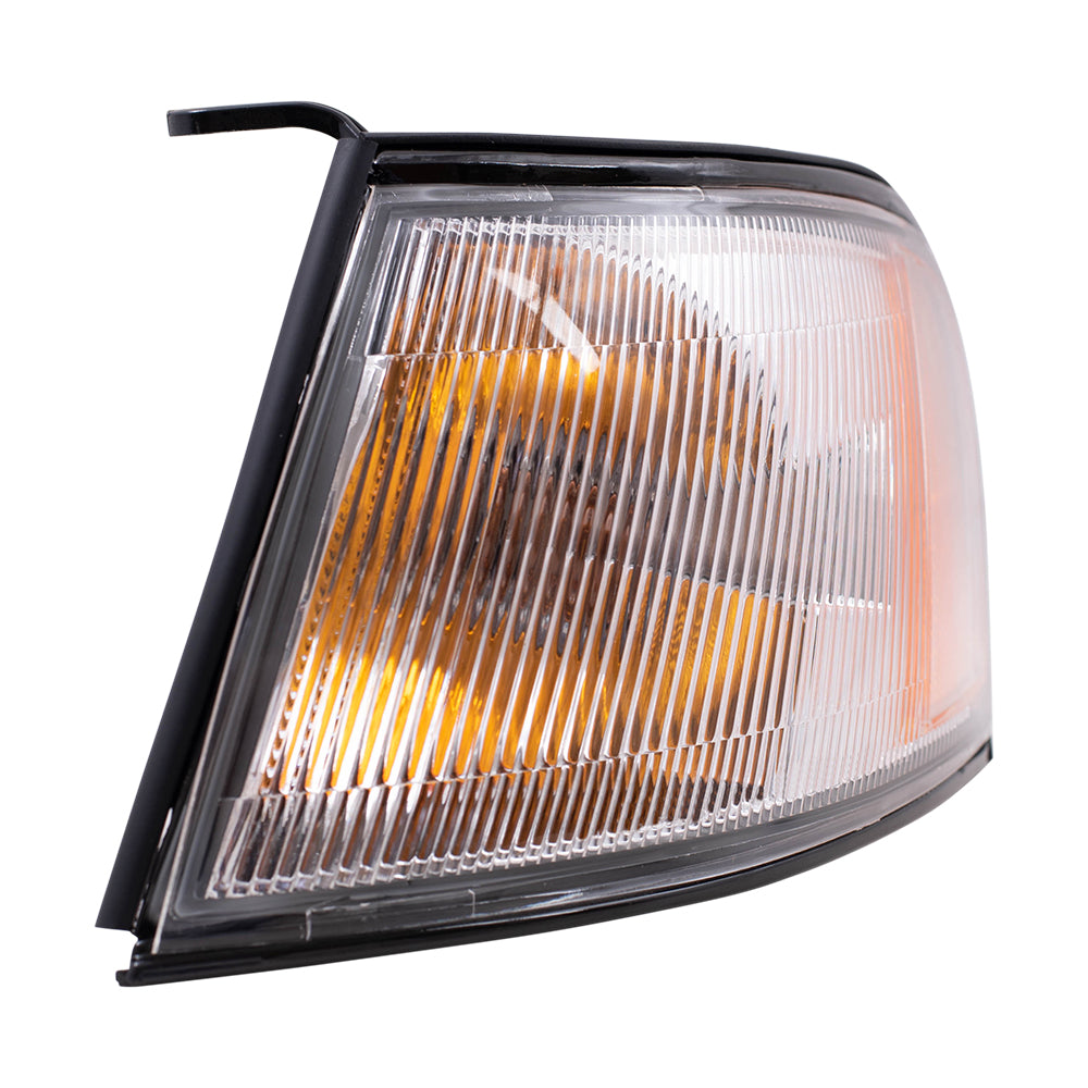 Brock Replacement Drivers Park Signal Corner Marker Light Lamp Lens Compatible with 95-99 Sentra 26120-1M325