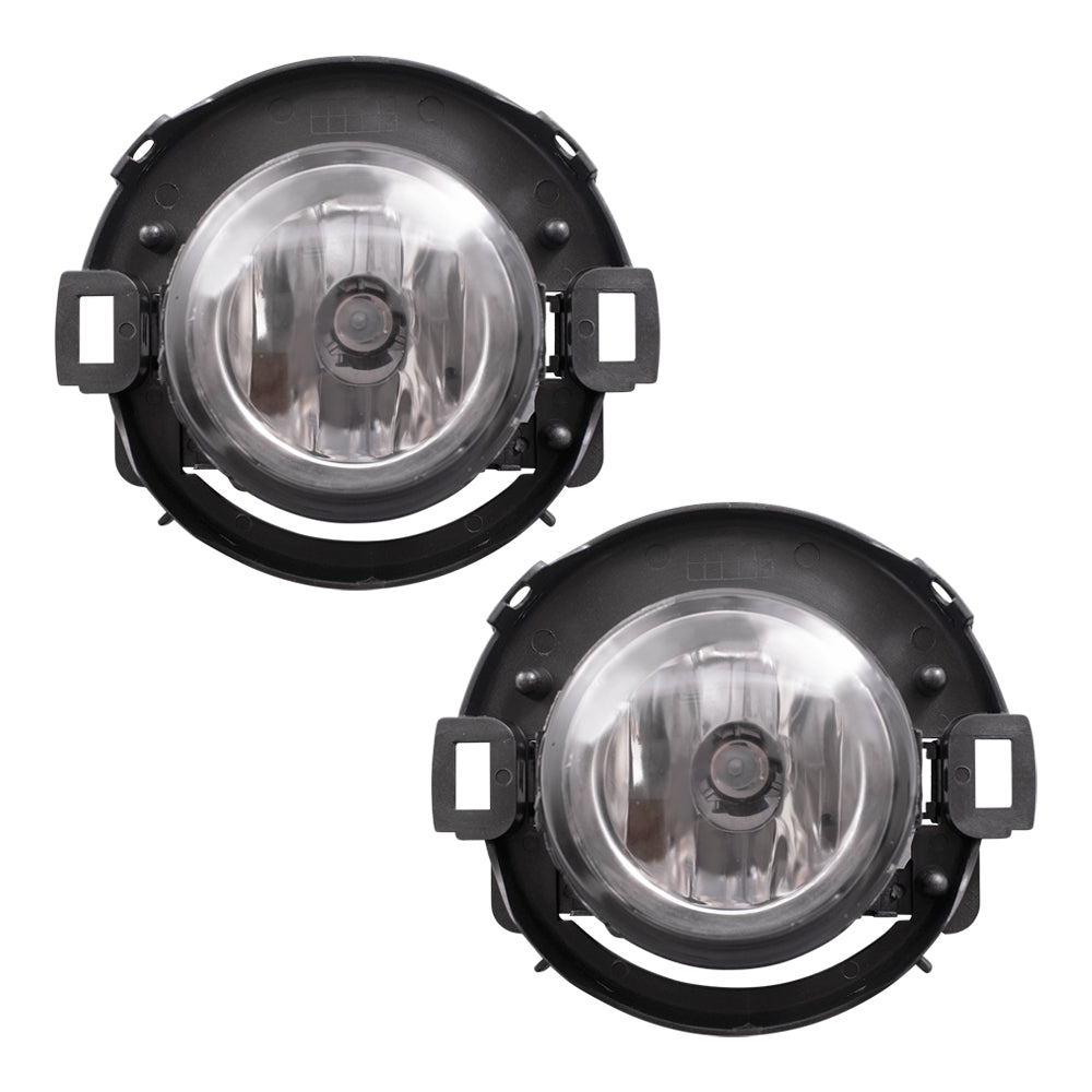 Fog Light for 2010-2019 Frontier L=R w/ Plastic Bumper for 2005-2015 Xterra 26150EA025 NI2590102