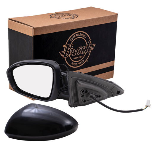 Power Mirror for 2019-2025 Altima Smooth Black 963026CA0A Left NI1320311