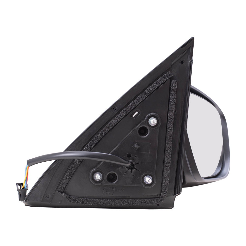 Brock Replacement Passenger Side Power Mirror Paint to Match Black with Signal without Heat or Around View Compatible with 2018-2019 Pathfinder