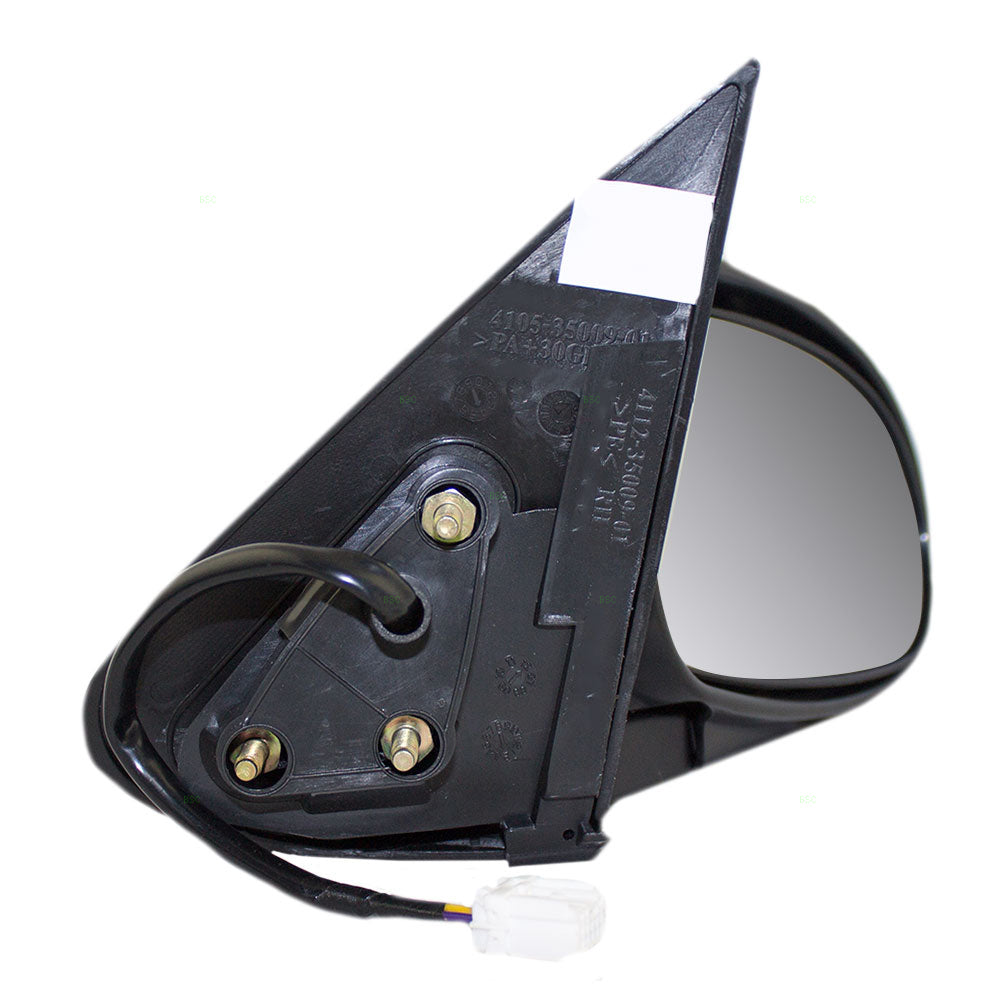 Passengers Power Side View Mirror with Ready-to-Paint Cover Compatible with 00-03 Maxima 963013Y001
