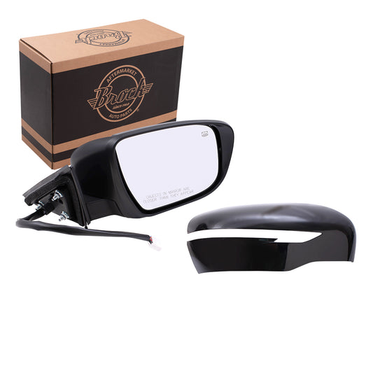 Power Mirror for 2014-2016 Rogue US Built  Korea Built Camera Turn Signal Indicator Heated 963014BA3A Right NI1321271