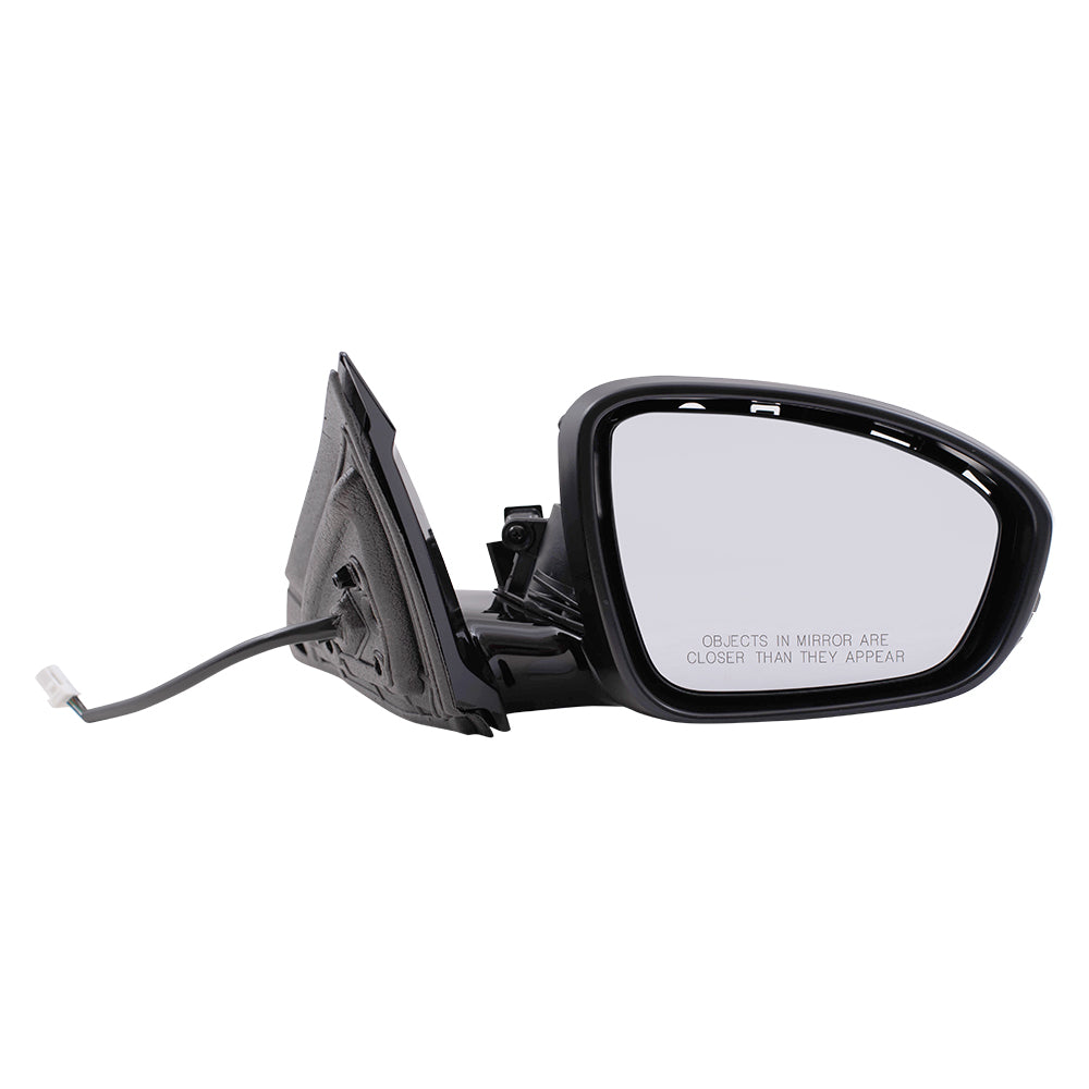 Power Mirror for 2019-2025 Altima SL/SV Smooth Base/Cover Turn Signal Indicator Heated 963016CA1B Right NI1321313