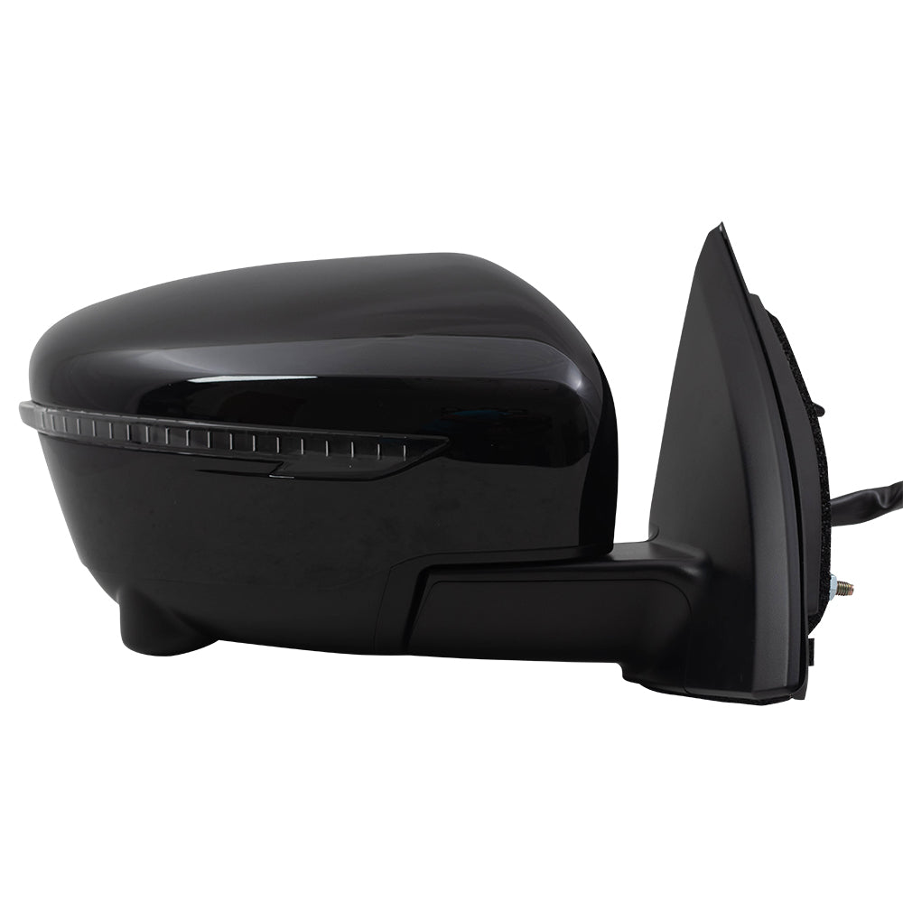 Replacement Power Mirror Compatible with 2017 2018 2019 Rogue Sport Passengers Heated Signal Side View Camera 96301-6MA2A 96373-5TA9A