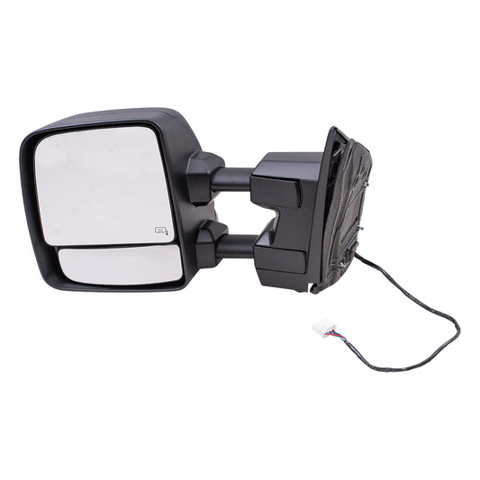 Power Towing Mirror for 2017-2019 TITAN Turn Signal Indicator Puddle Lamp Heated for 2016-2019 TITAN XD 963029FT0E Left NI1320307