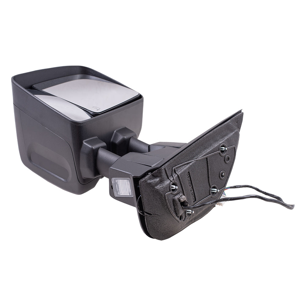 Power Towing Mirror for 2017-2023 TITAN Blind Spot Detection Turn Signal Indicator Puddle Lamp Heated for 2016-2023 TITAN XD 963029FT1E Left NI1320308