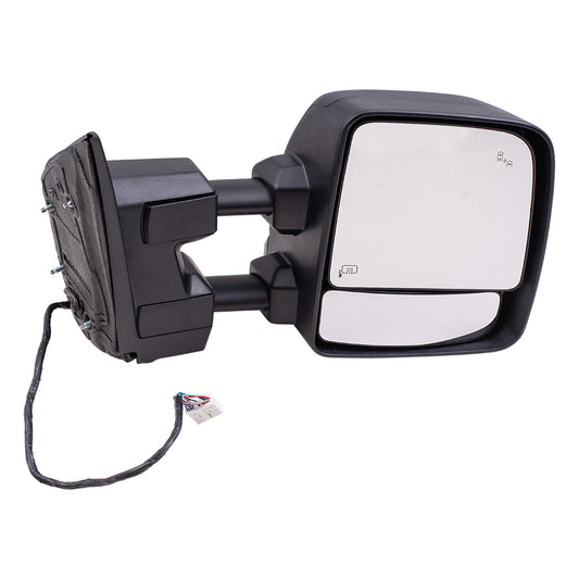 Power Towing Mirror for 2017-2023 TITAN Blind Spot Detection Turn Signal Indicator Puddle Lamp Memory Heated for 2016-2023 TITAN XD 963019FS1E Right NI1321310
