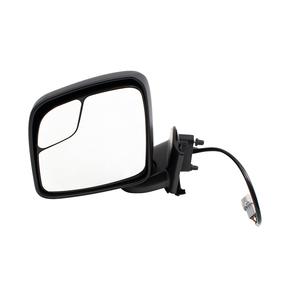 Power Mirror for 2015-2018 City Express w/ Appearance Package Spotter Glass Heated for 2013-2021 NV200 19317358 Left NI1320247