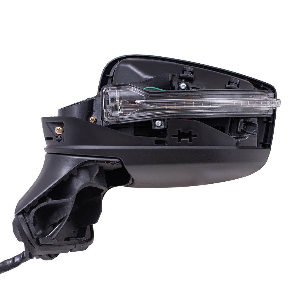 Power Mirror for 2020-2023 Versa SV Blind Spot Detection Turn Signal Indicator Heated 963025EE9A Left NI1320323