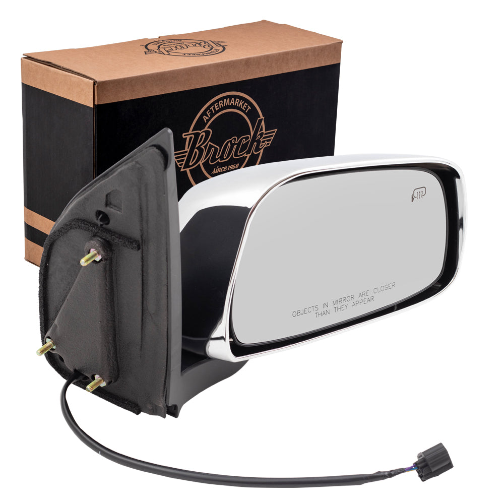 Power Mirror for 2005-2019 Frontier Crew Cab SL Heated for 2005-2012 Pathfinder for 2011-2012 Equator 963019BE8C Right NI1321291