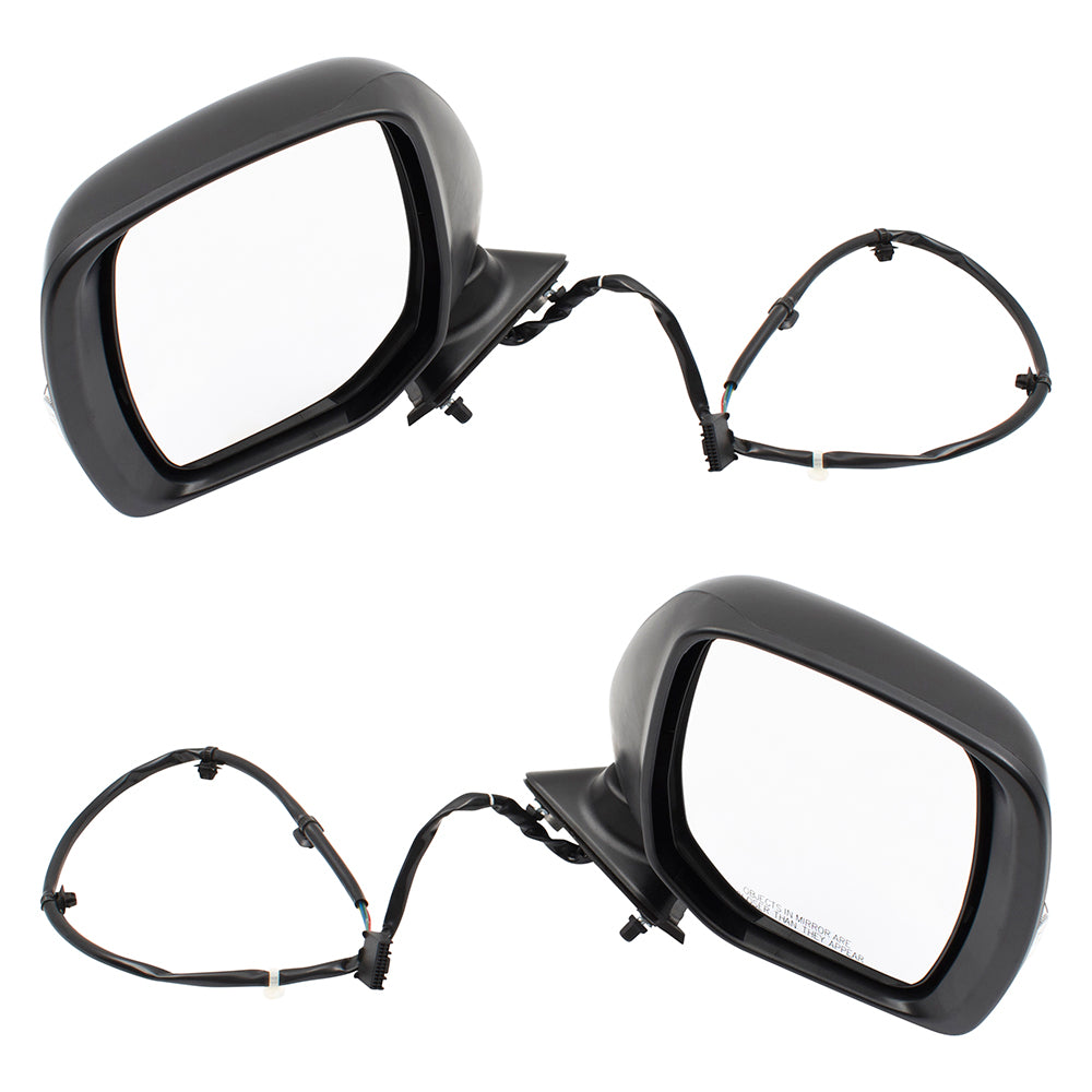 Power Mirror for 2011-2017 Quest Turn Signal Indicator Heated 963021JA1C Set NI1320280