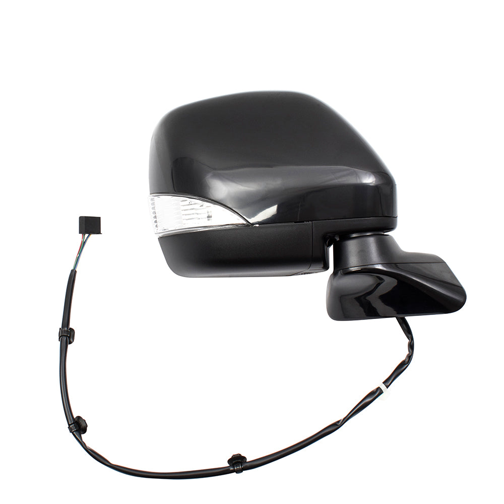 Brock Passengers Power Side View Mirror Heated Signal without Auto Tilt & EXCLUDING Around View Monitor Compatible with 11-17 Quest 963011JA1C NI1321280