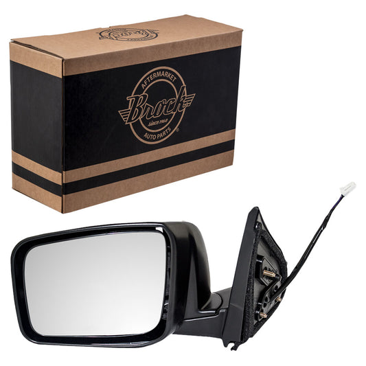 Power Mirror for 2008-2013 Rogue Heated for 2014-2015 Rogue Select 96302JM200 Left NI1320199
