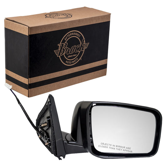 Power Mirror for 2008-2013 Rogue Heated for 2014-2015 Rogue Select 96301JM200 Right NI1321199