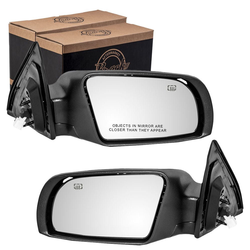 Power Mirror for 2007-2012 Altima Sedan Turn Signal Indicator Heated 96302JA04C Set NI1320164