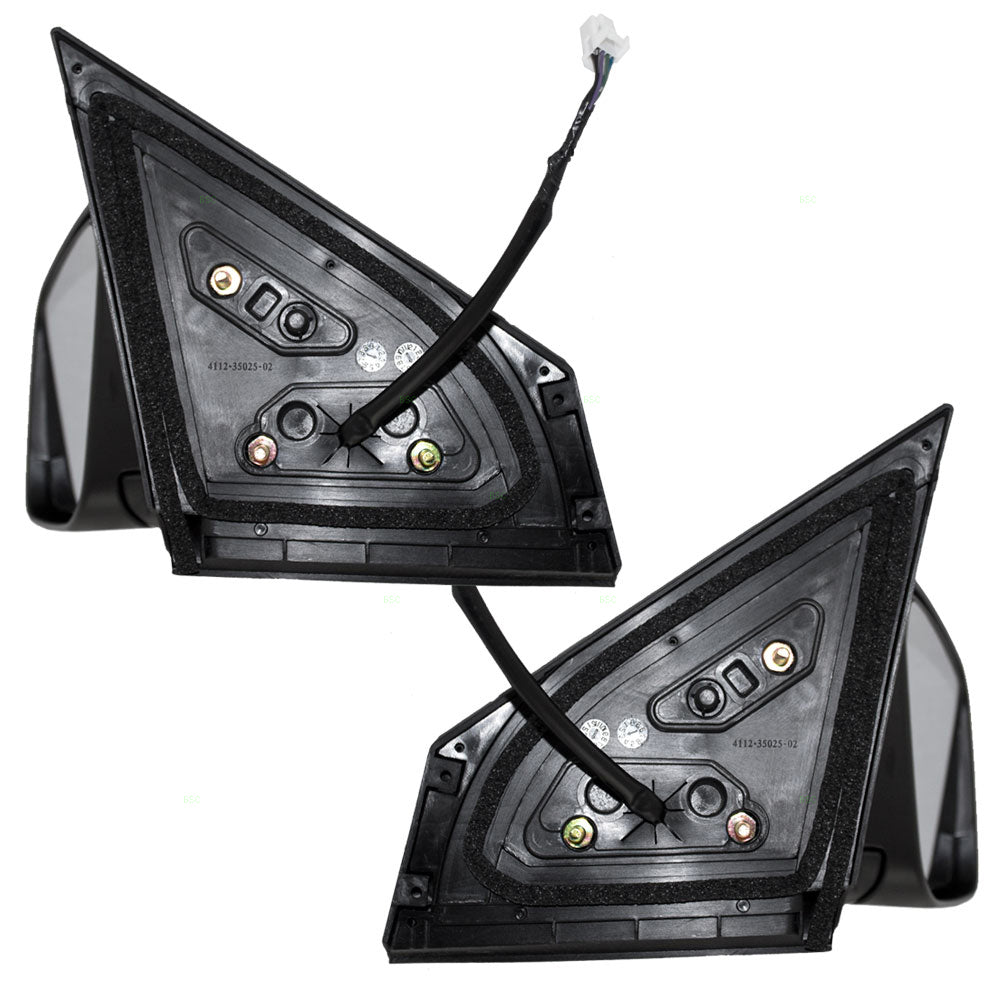 Power Mirror for 2008-2013 Rogue Heated for 2014-2015 Rogue Select 96302JM200 Set NI1320236