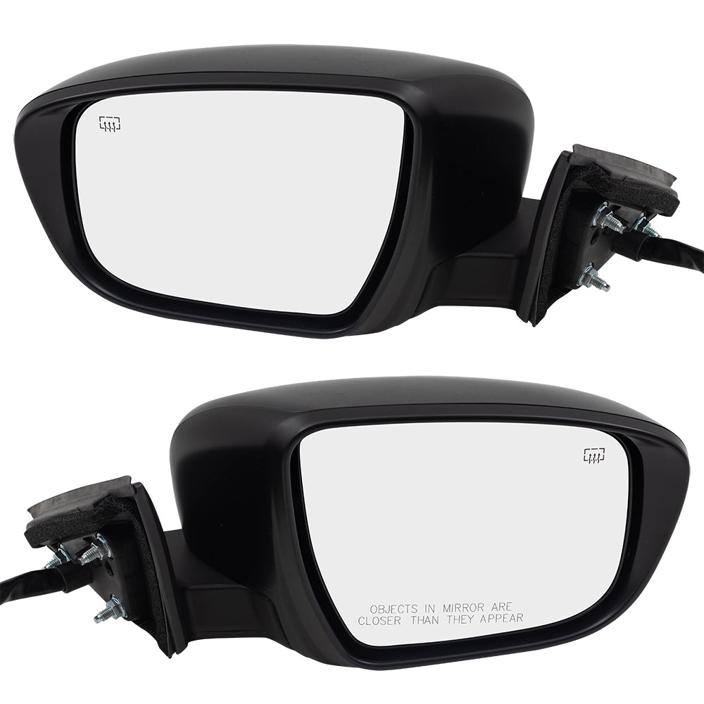 Power Mirror for 2017-2020 Rogue Japan/USA Built Camera Turn Signal Indicator Memory Heated 963026FL0A Set NI1320289