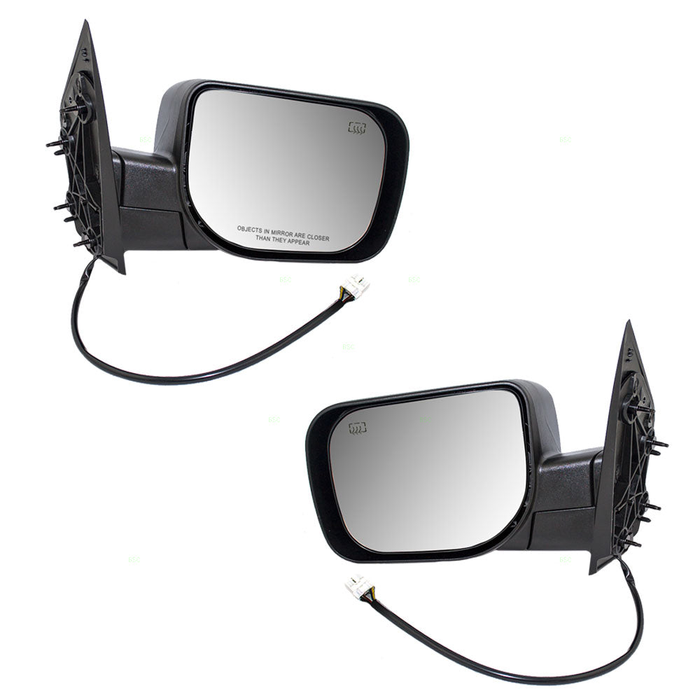 Power Mirror for 2004-2015 TITAN Heated for 2005-2015 Armada for 2004 Pathfinder Armada for 2004-2010 QX56 96302ZH10A Set NI1320174