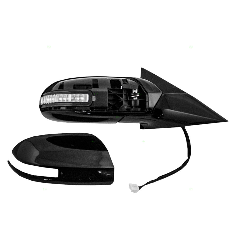 Passengers Power Side View Mirror Heated Signal Smooth Compatible with 09-14 Maxima 96301-9N83A