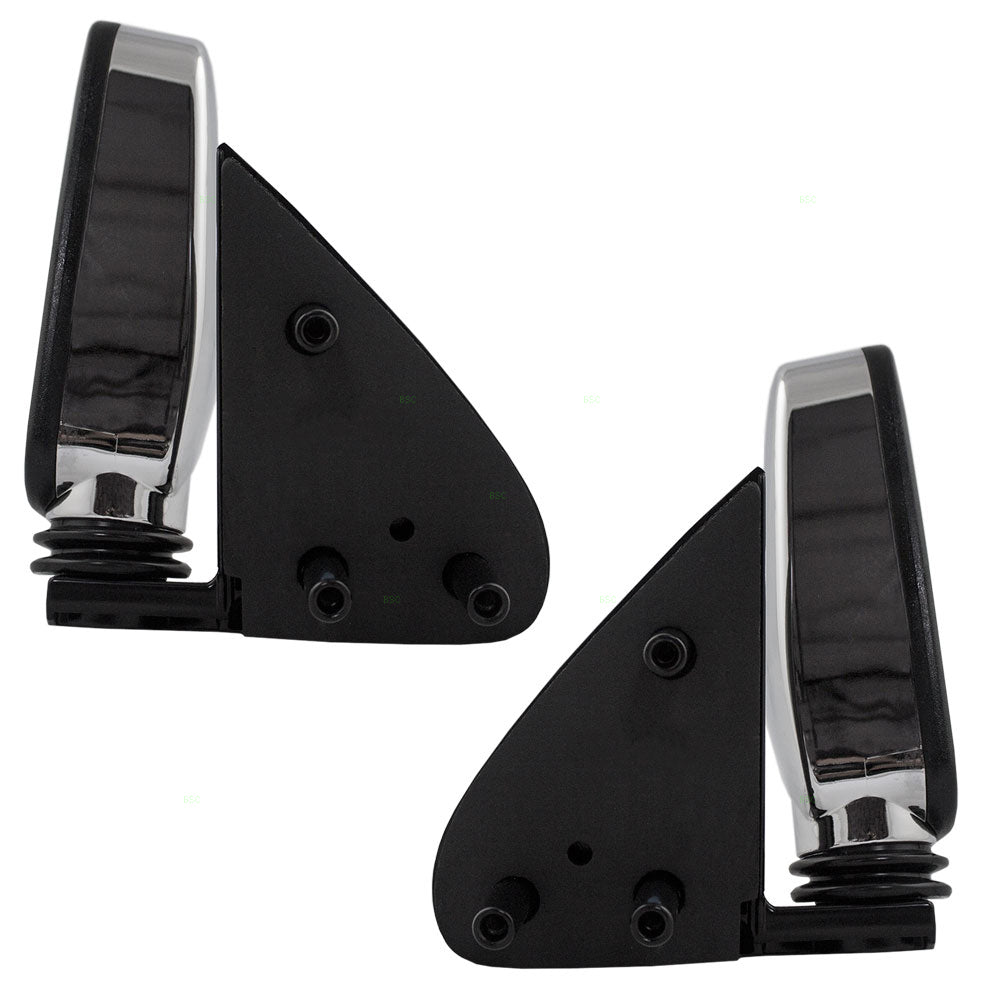 Manual Mirror for 1986-1994 D21 for 1987-1995 Pathfinder for 1995-1997 Pickup for 1986 720 9630211G20 Set NI1320109