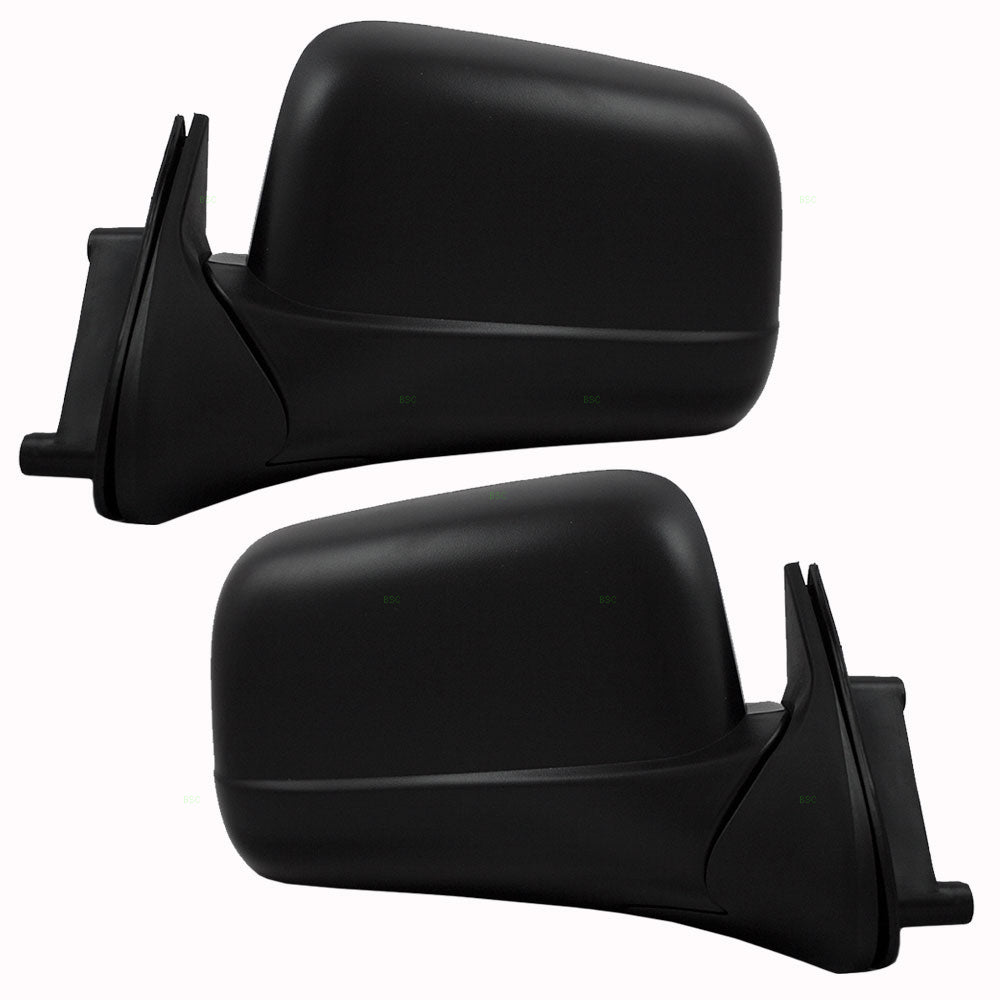 Driver and Passenger Manual Side View Mirrors Compatible with 00-04 XTerra 963023S510 963013S510