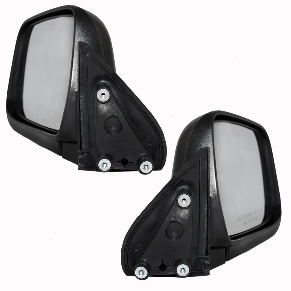 Manual Mirror for 1998-2004 Frontier for 2000-2004 Xterra 963023S510 Set NI1320139
