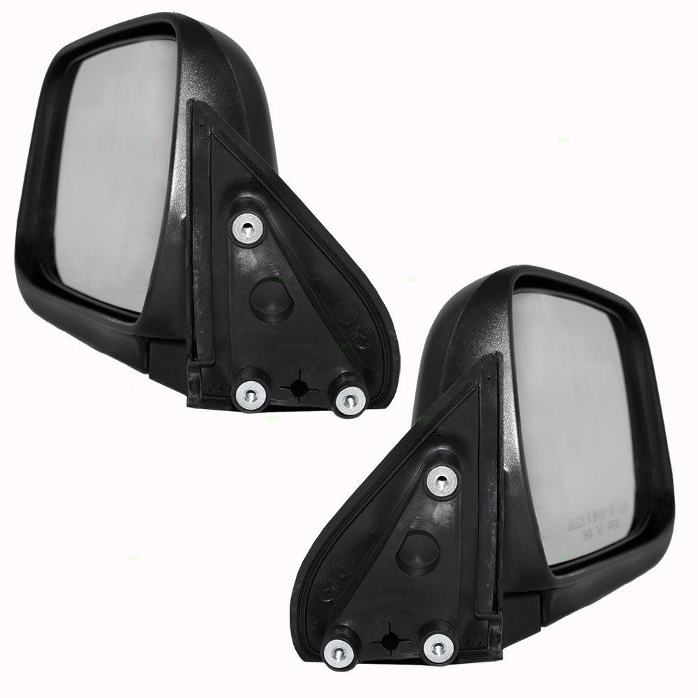 Driver and Passenger Manual Side View Mirrors Compatible with 00-04 XTerra 963023S510 963013S510