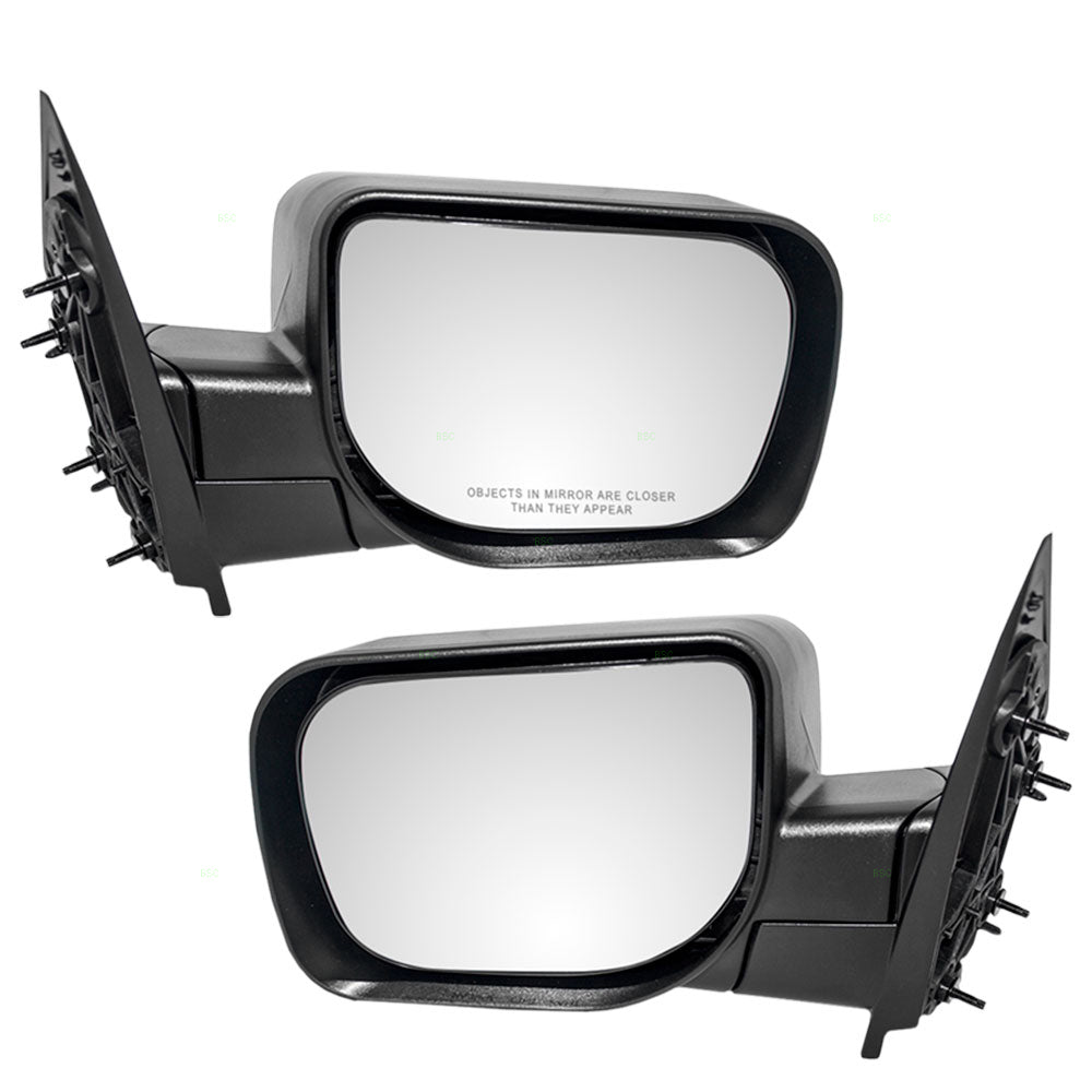 Manual Mirror for 2004-2014 TITAN Single Arm for 2005-2014 Armada for 2004 Pathfinder Armada for 2004-2010 QX56 96302ZH00A Set NI1320171
