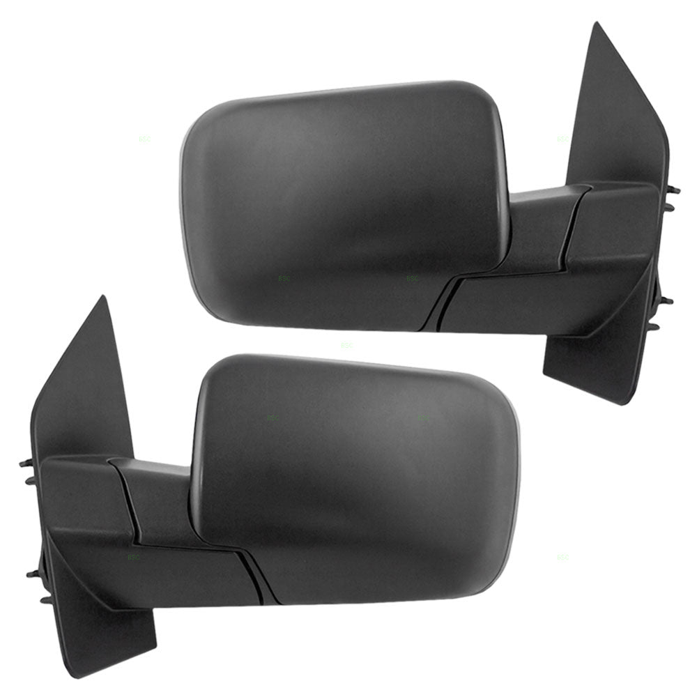 Manual Mirror for 2004-2014 TITAN Single Arm for 2005-2014 Armada for 2004 Pathfinder Armada for 2004-2010 QX56 96302ZH00A Set NI1320171