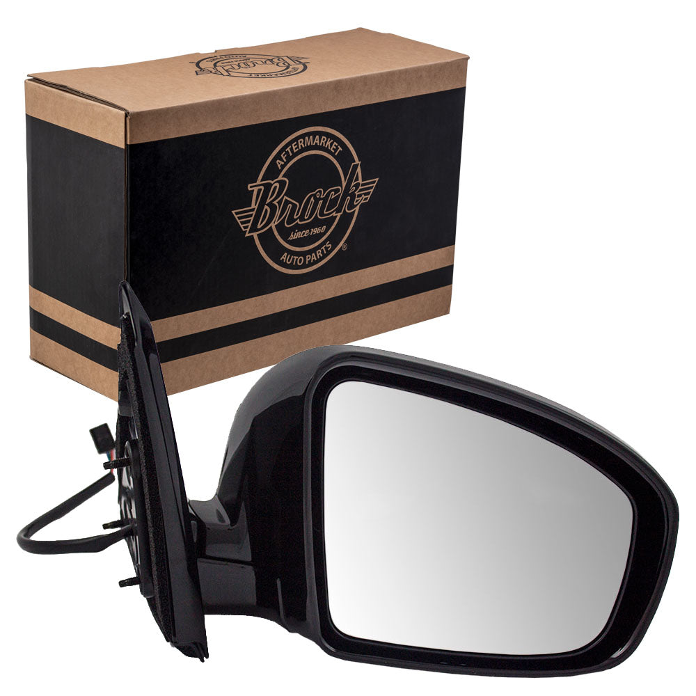 Passengers Power Side View Mirror Ready-to-Paint Compatible with 13-16 Pathfinder 96301-3KA9A 96373-3JA0E