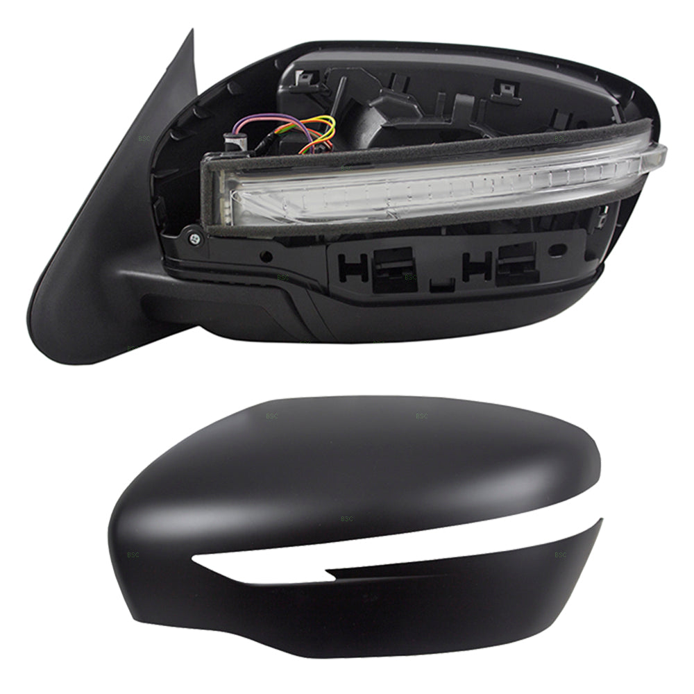 Power Mirror for 2015-2017 Juke S/SL/SV Turn Signal Indicator 963023YM4B Left NI1320269