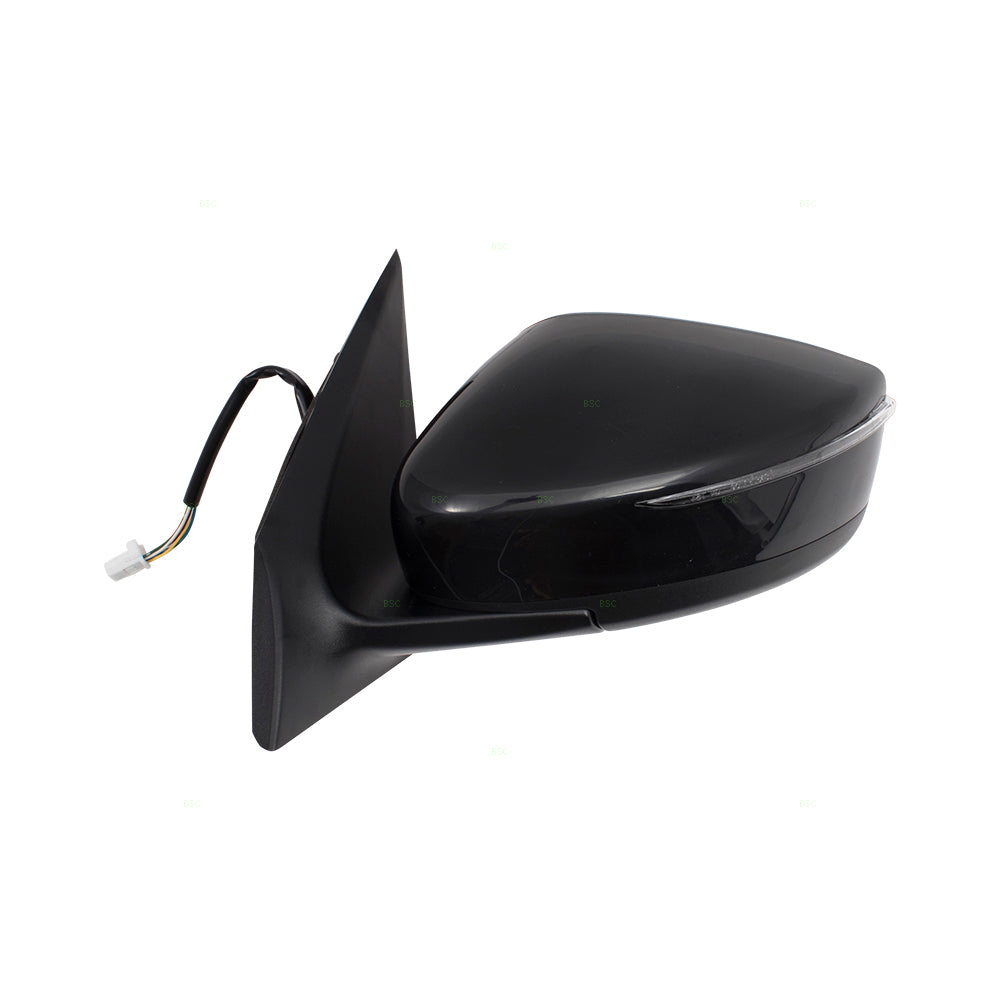 Power Mirror for 2015-2019 Versa Sedan Turn Signal Indicator Heated 963029KK0B Left