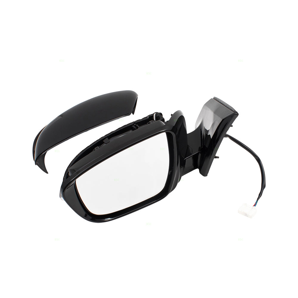 Drivers Power Side View Mirror w/ Signal Left Compatible with 15-16 Murano 963025AA2A NI1320256